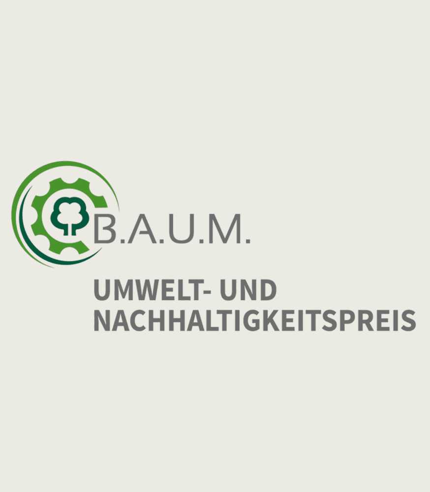 Dr. Reckhaus gewinnt den  B.A.U.M. Nachhaltigkeitspreis 2024