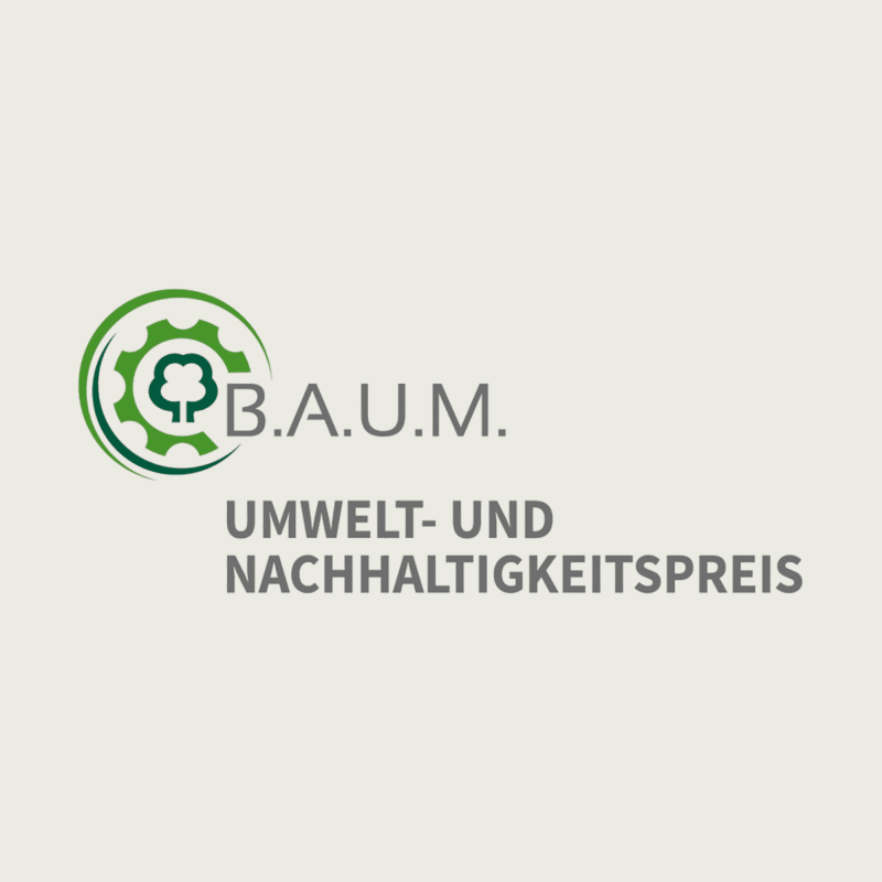 Dr. Reckhaus gewinnt den  B.A.U.M. Nachhaltigkeitspreis 2024